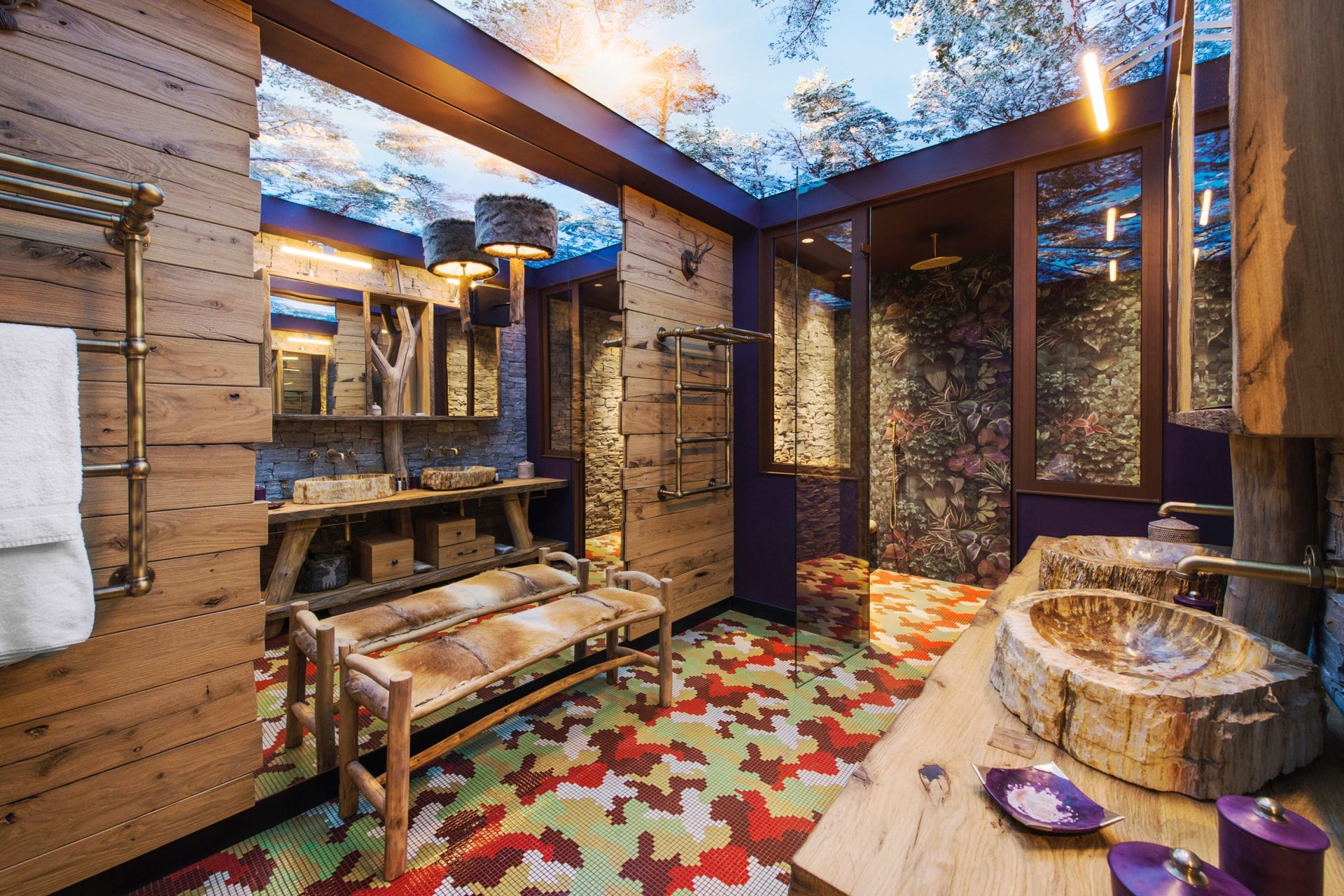 chalet de luxe 15 Pièces en location saisonnière sur COURCHEVEL VILLAGE (73120)