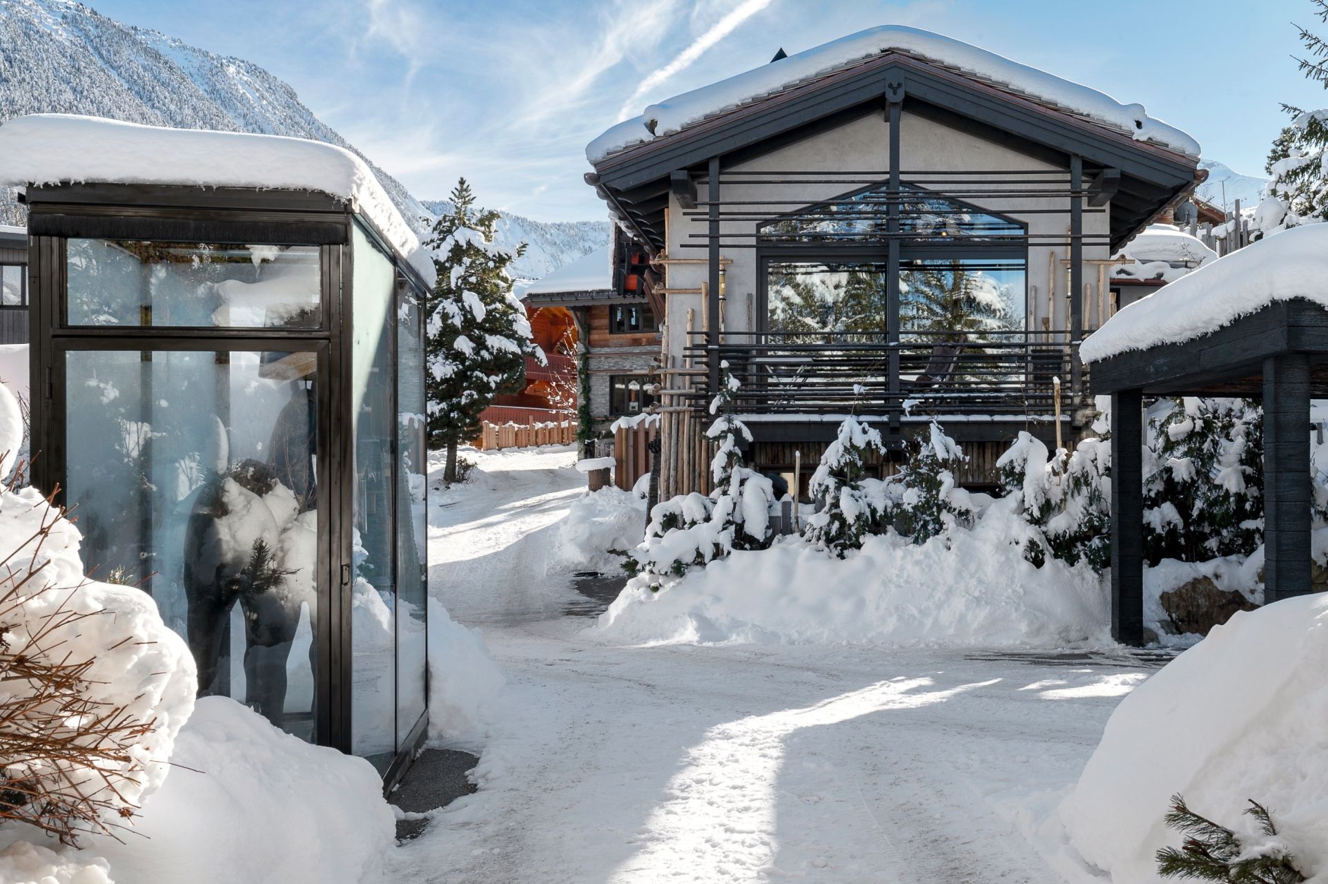 chalet de luxe 15 Pièces en location saisonnière sur COURCHEVEL VILLAGE (73120)