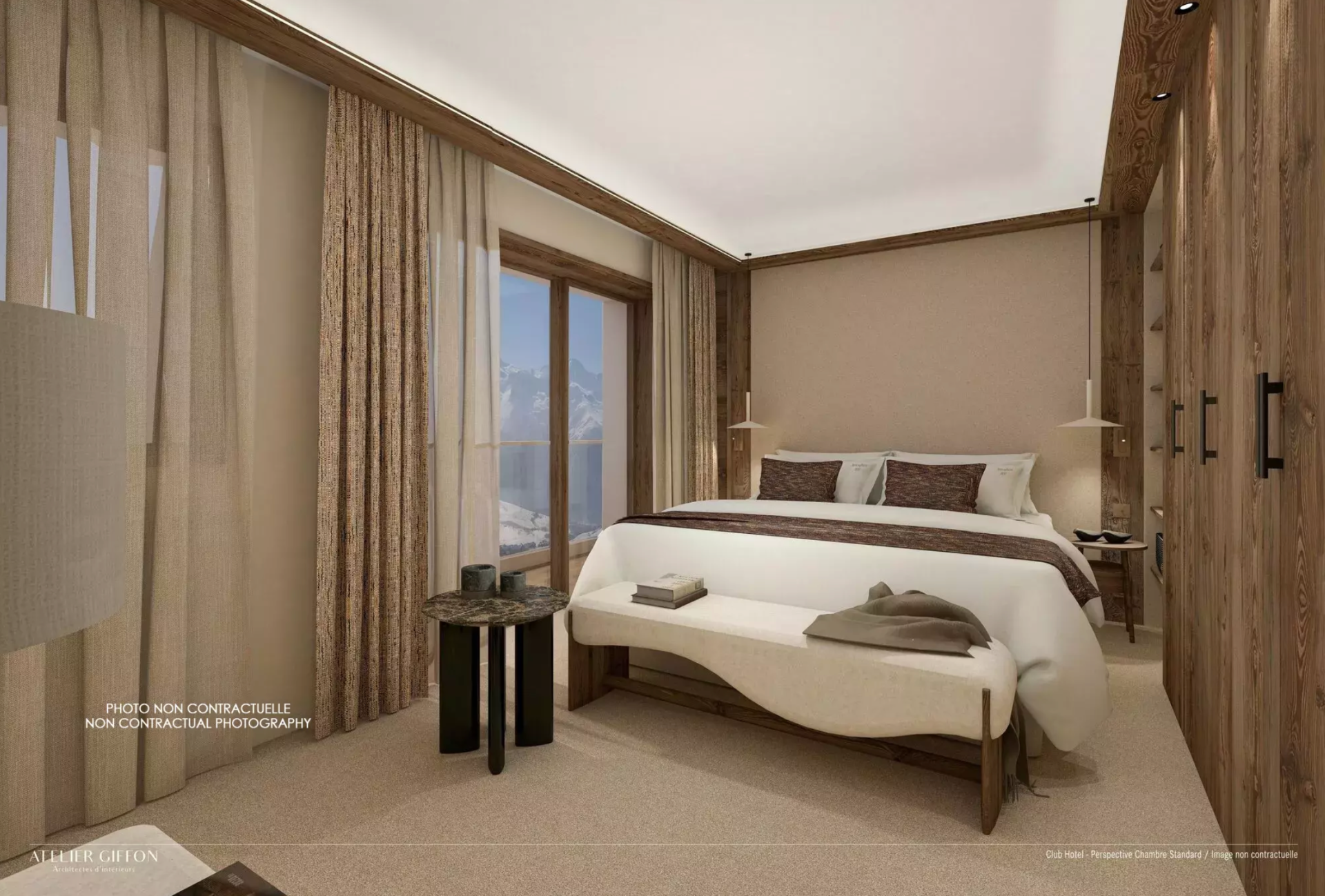 appartement de luxe 6 Pièces en location saisonnière sur COURCHEVEL (73120)