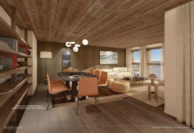 Location saisonnière Appartement de luxe Courchevel Courchevel 6 Pièces 189 m²