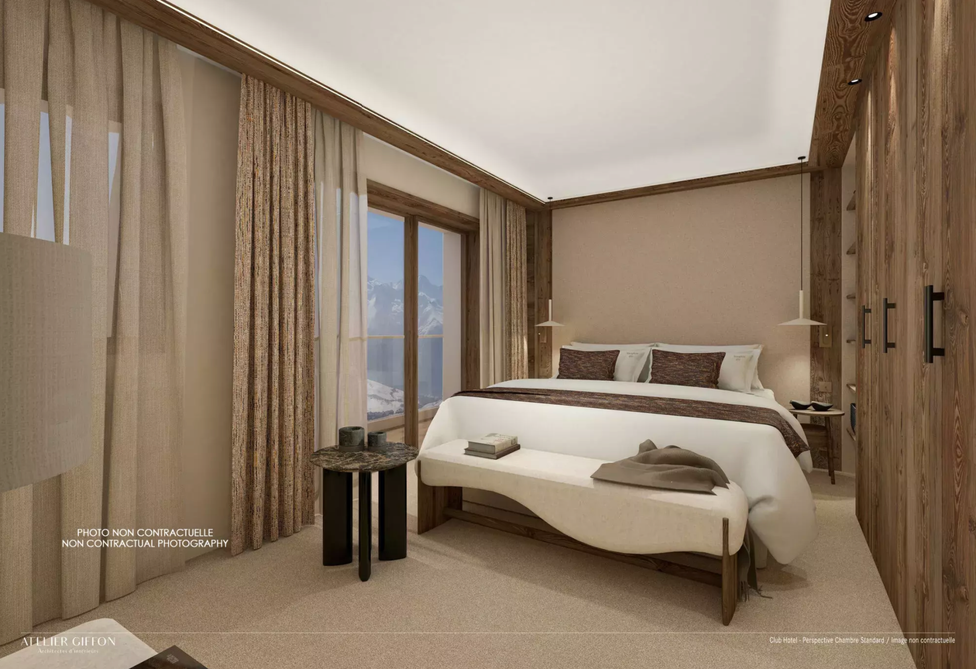 appartement de luxe 5 Pièces en location saisonnière sur COURCHEVEL (73120)