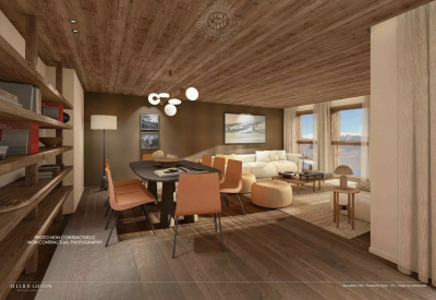 Location saisonnière Appartement de luxe Courchevel 5 Pièces 140 m²