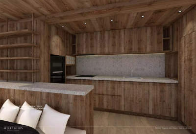 Location saisonnière Appartement de luxe Courchevel 5 Pièces 140 m²