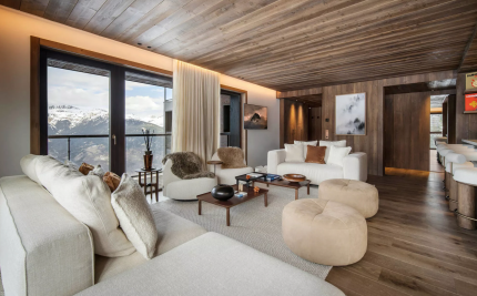 Location saisonnière Appartement de luxe Courchevel 5&nbsp;Pièces 140&nbsp;m²
