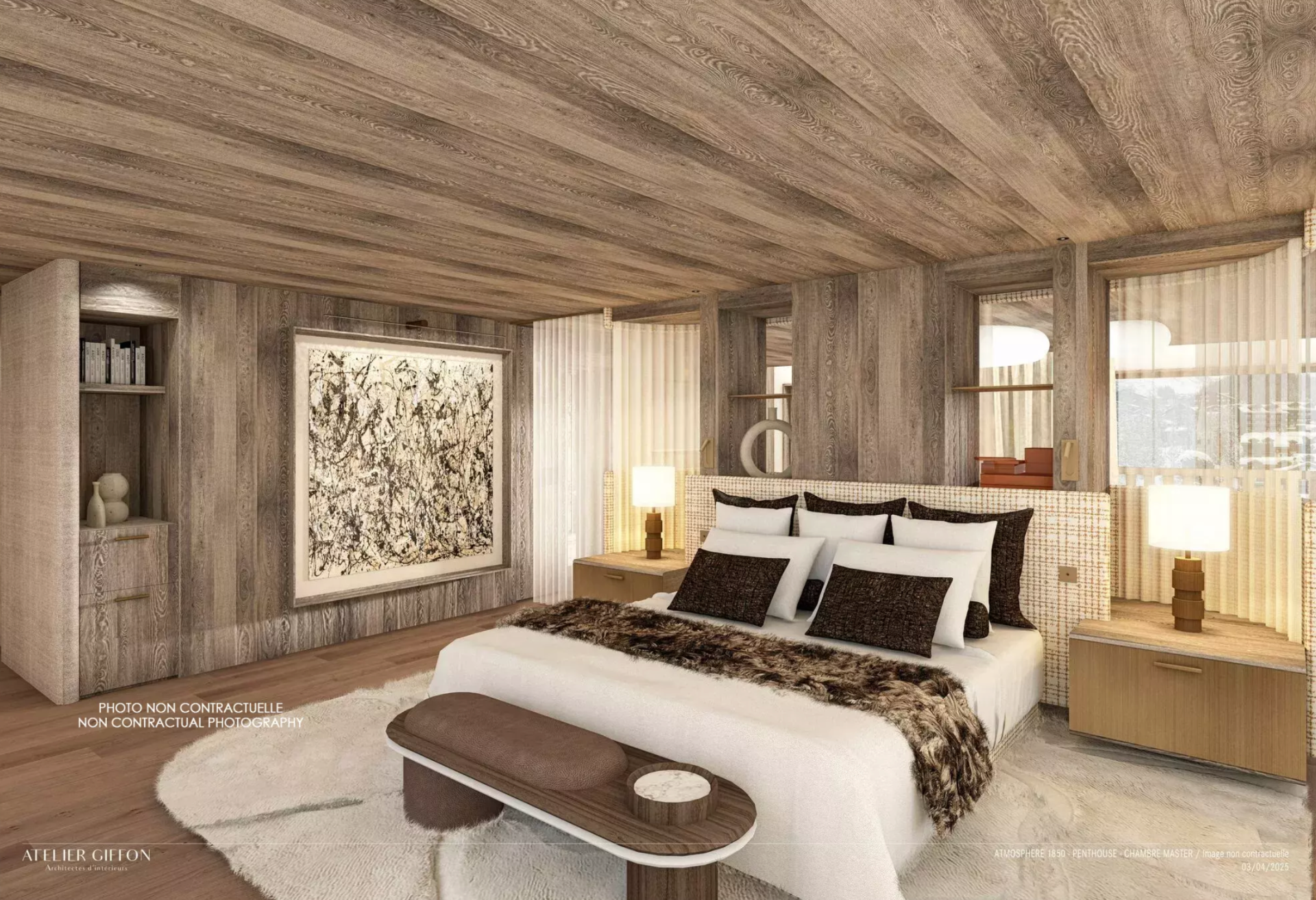 appartement de luxe 11 Pièces en location saisonnière sur COURCHEVEL (73120)