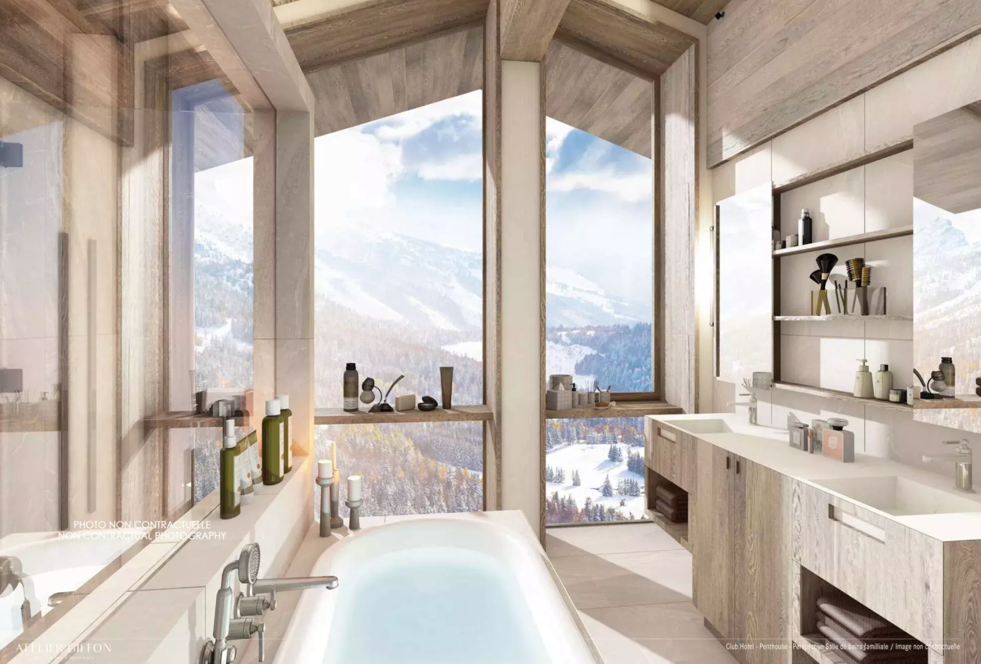 appartement de luxe 11 Pièces en location saisonnière sur COURCHEVEL (73120)