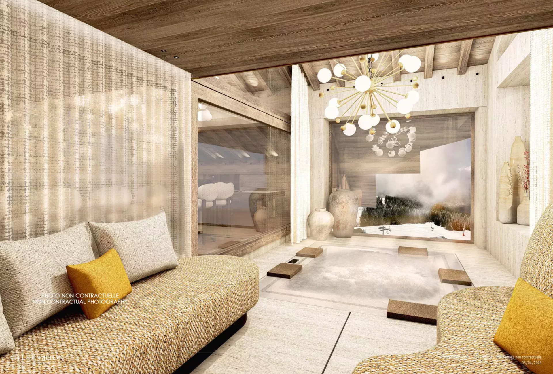 appartement de luxe 11 Pièces en location saisonnière sur COURCHEVEL (73120)