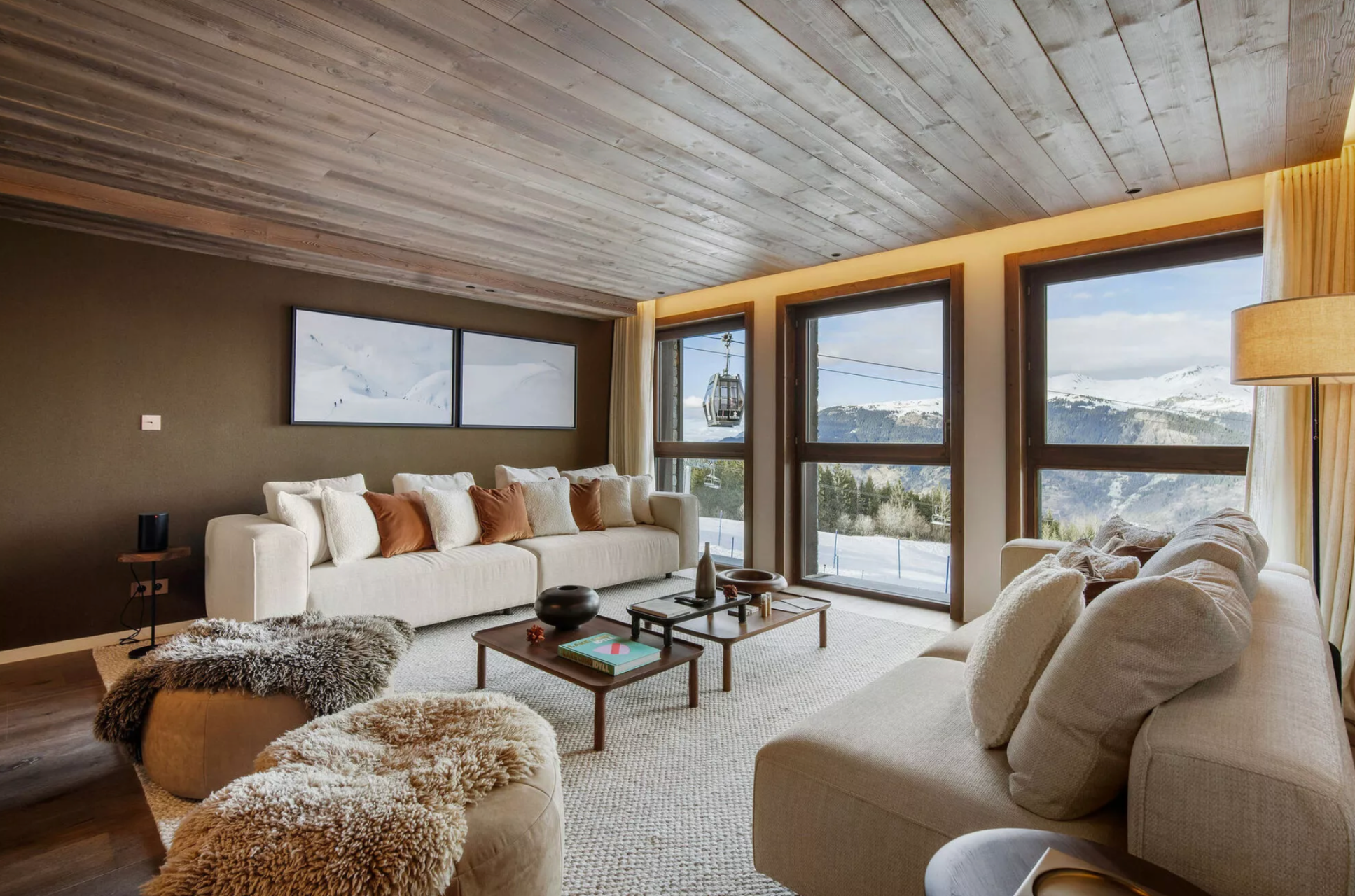 luxury apartment 5 Rooms for seasonal rent on COURCHEVEL (73120)