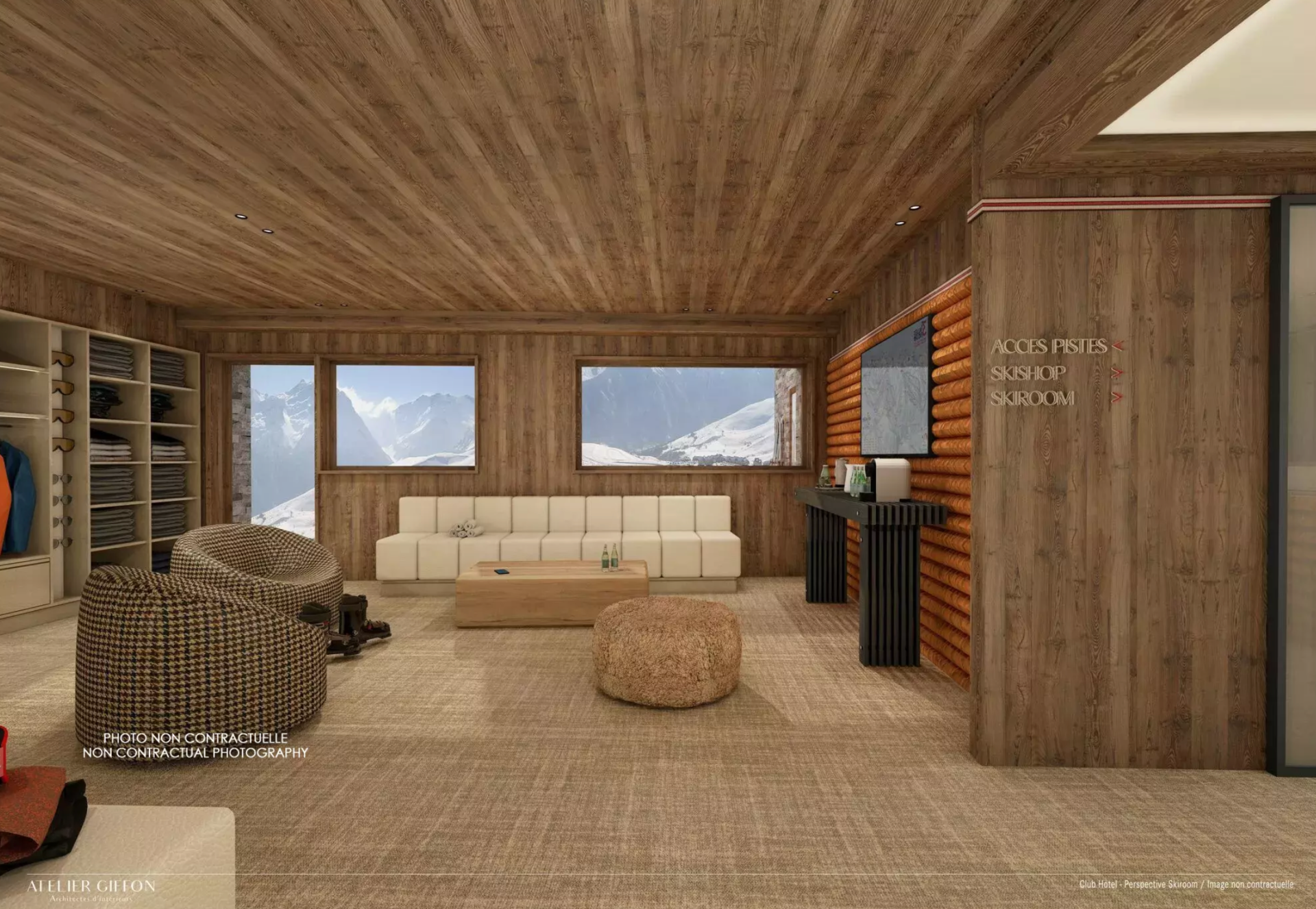 appartement de luxe 5 Pièces en location saisonnière sur COURCHEVEL (73120)