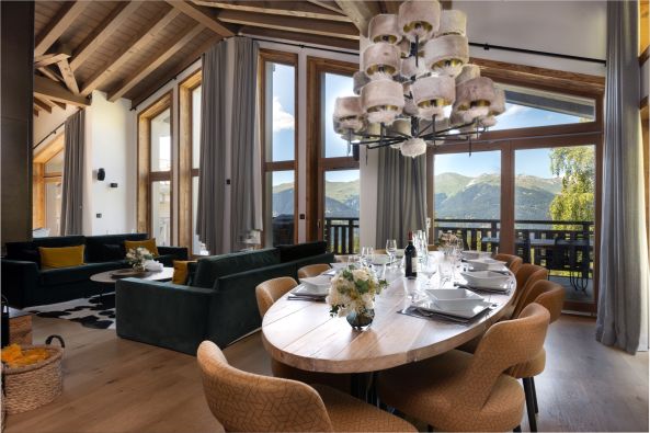 Rental Luxury chalet Courchevel Moriond 10 Rooms 393 m²