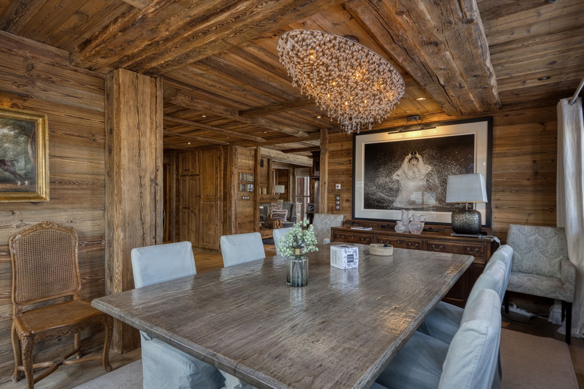 luxury chalet 8 Rooms for seasonal rent on COURCHEVEL (73120)