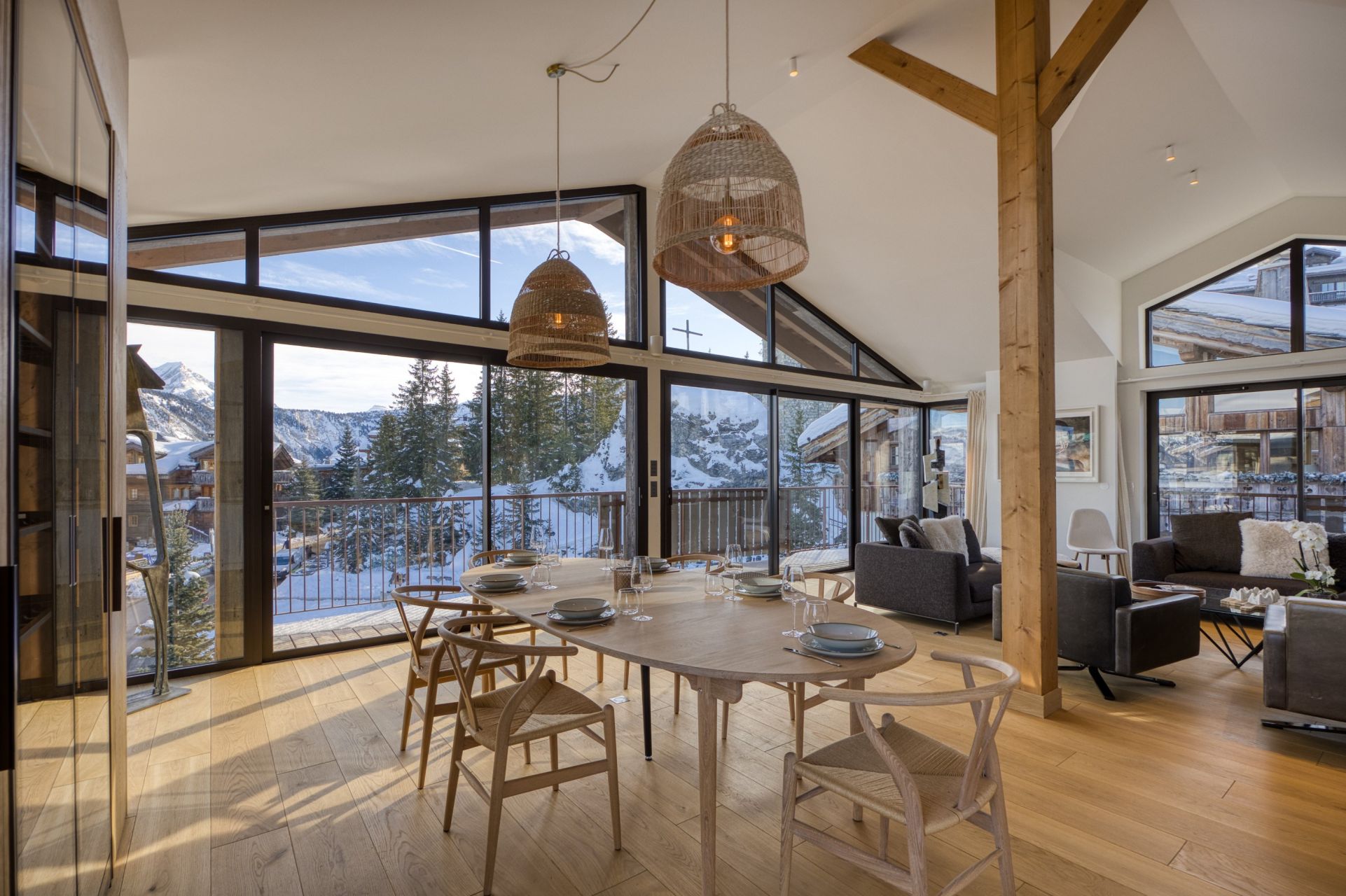 appartement de luxe 6 Pièces en location saisonnière sur COURCHEVEL (73120)