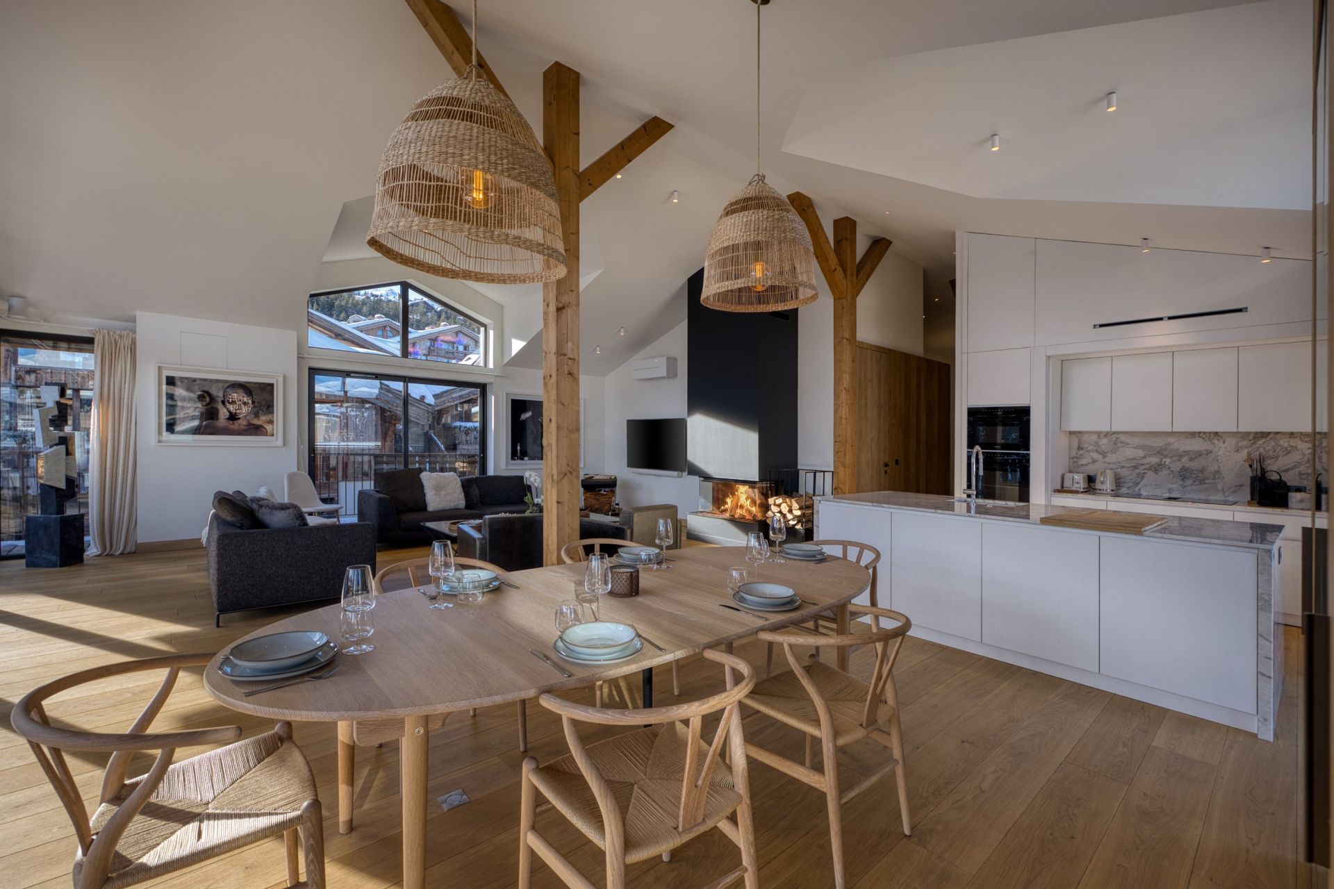 appartement de luxe 6 Pièces en location saisonnière sur COURCHEVEL (73120)