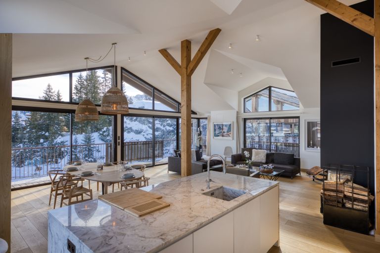 appartement de luxe 6 Pièces en location saisonnière sur COURCHEVEL (73120)
