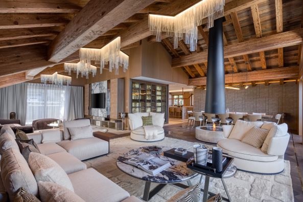 Rental Luxury chalet Courchevel 10&nbsp;Rooms 880&nbsp;m²