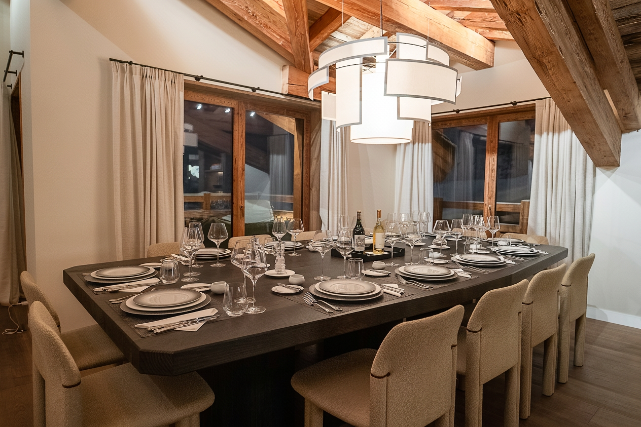 chalet de luxe 11 Pièces en location saisonnière sur COURCHEVEL (73120)
