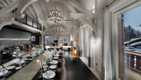Rental Luxury chalet Courchevel Courchevel 1850 7&nbsp;Rooms 900&nbsp;m²