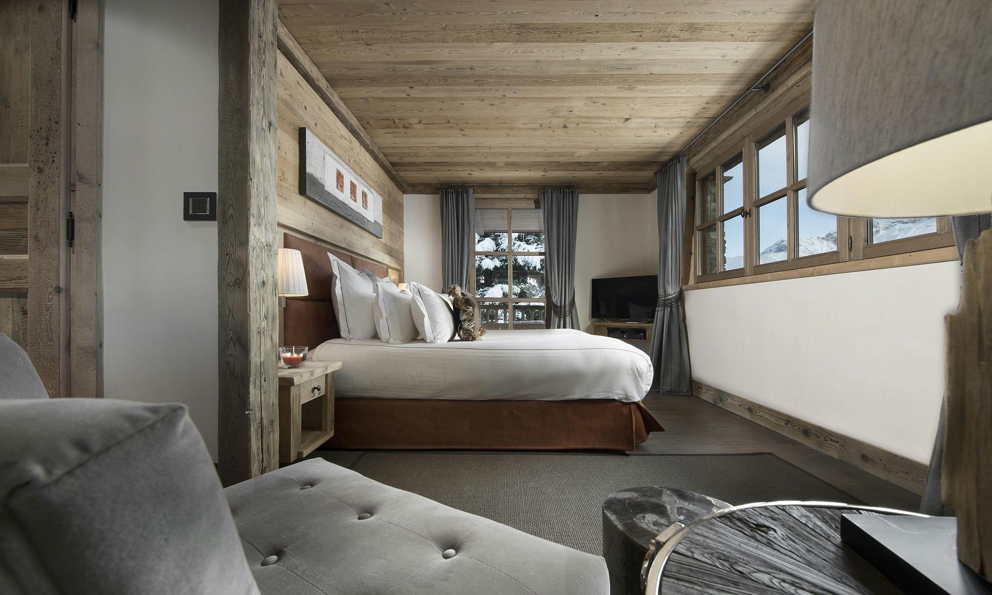 luxury chalet 8 Rooms for seasonal rent on COURCHEVEL (73120)