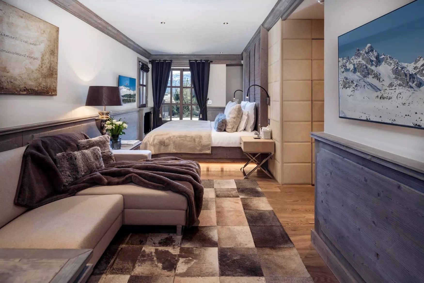 luxury chalet 6 Rooms for seasonal rent on COURCHEVEL (73120)