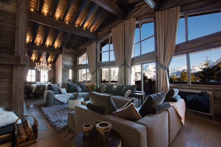 chalet de luxe 6 Pièces en location saisonnière sur COURCHEVEL (73120)
