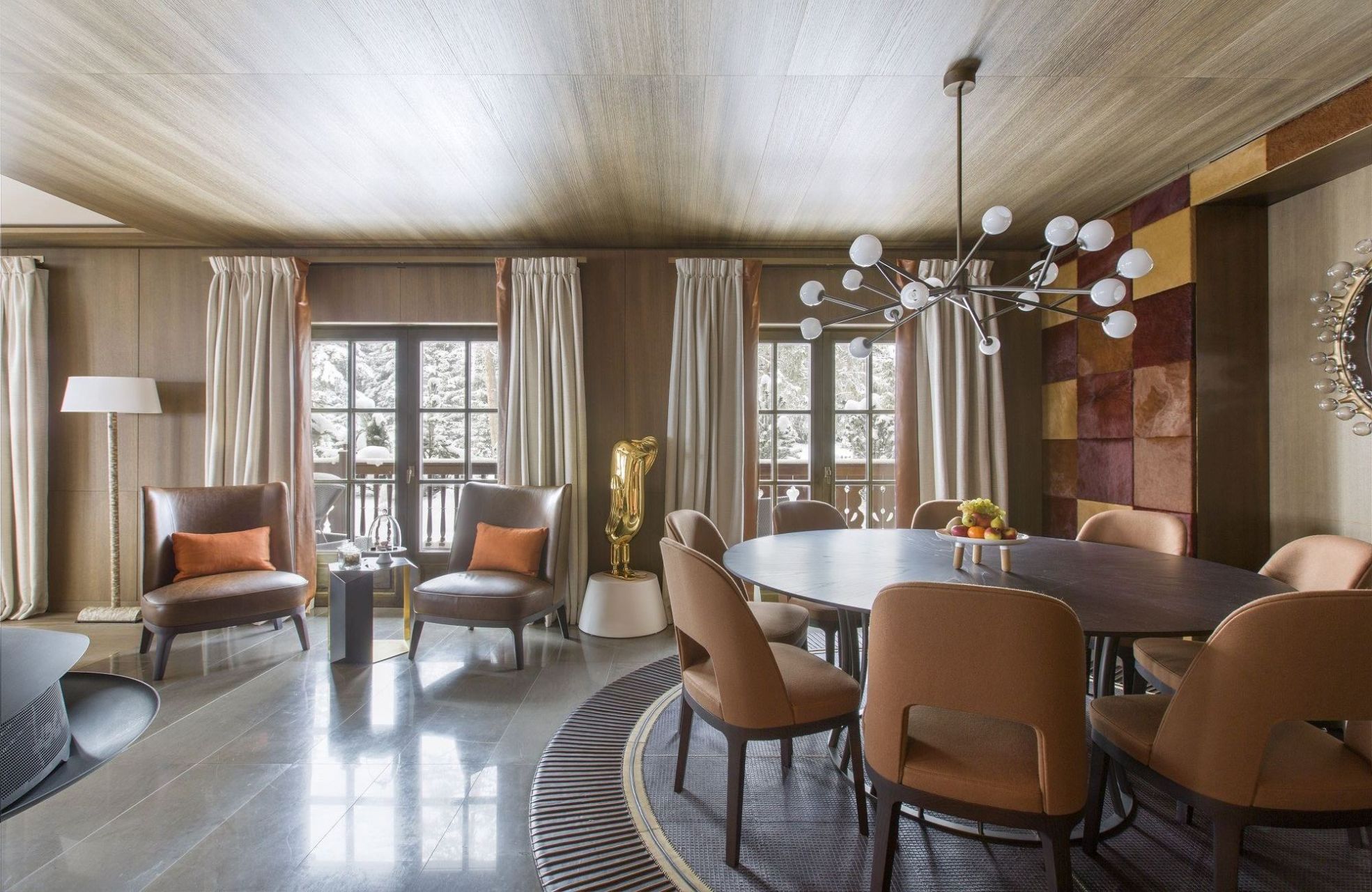 luxury chalet 4 Rooms for seasonal rent on COURCHEVEL (73120)