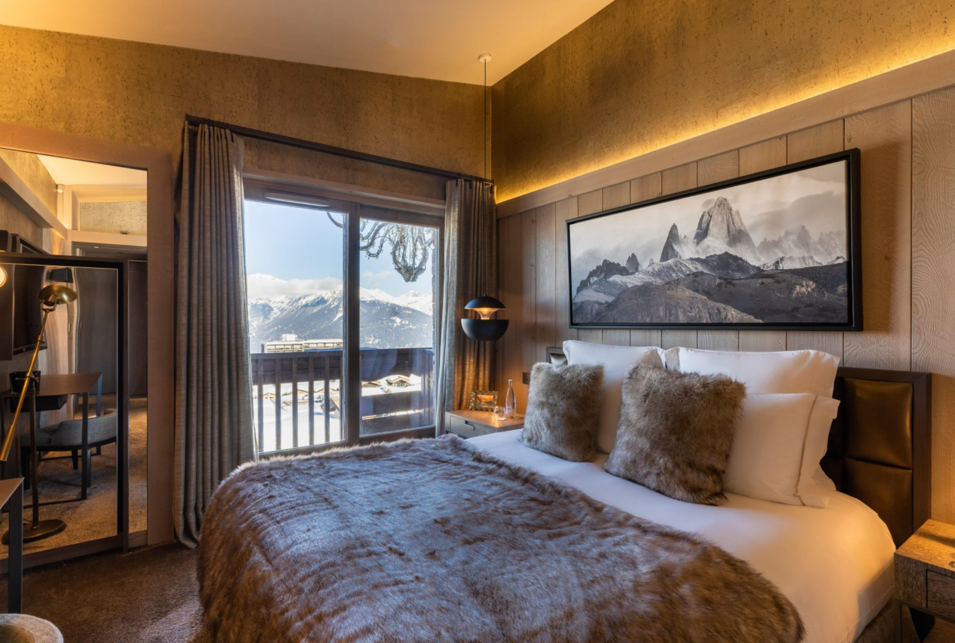 luxury apartment 6 Rooms for seasonal rent on COURCHEVEL (73120)