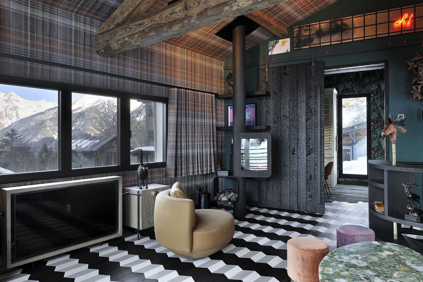 chalet de luxe 5 Pièces en location saisonnière sur COURCHEVEL (73120)