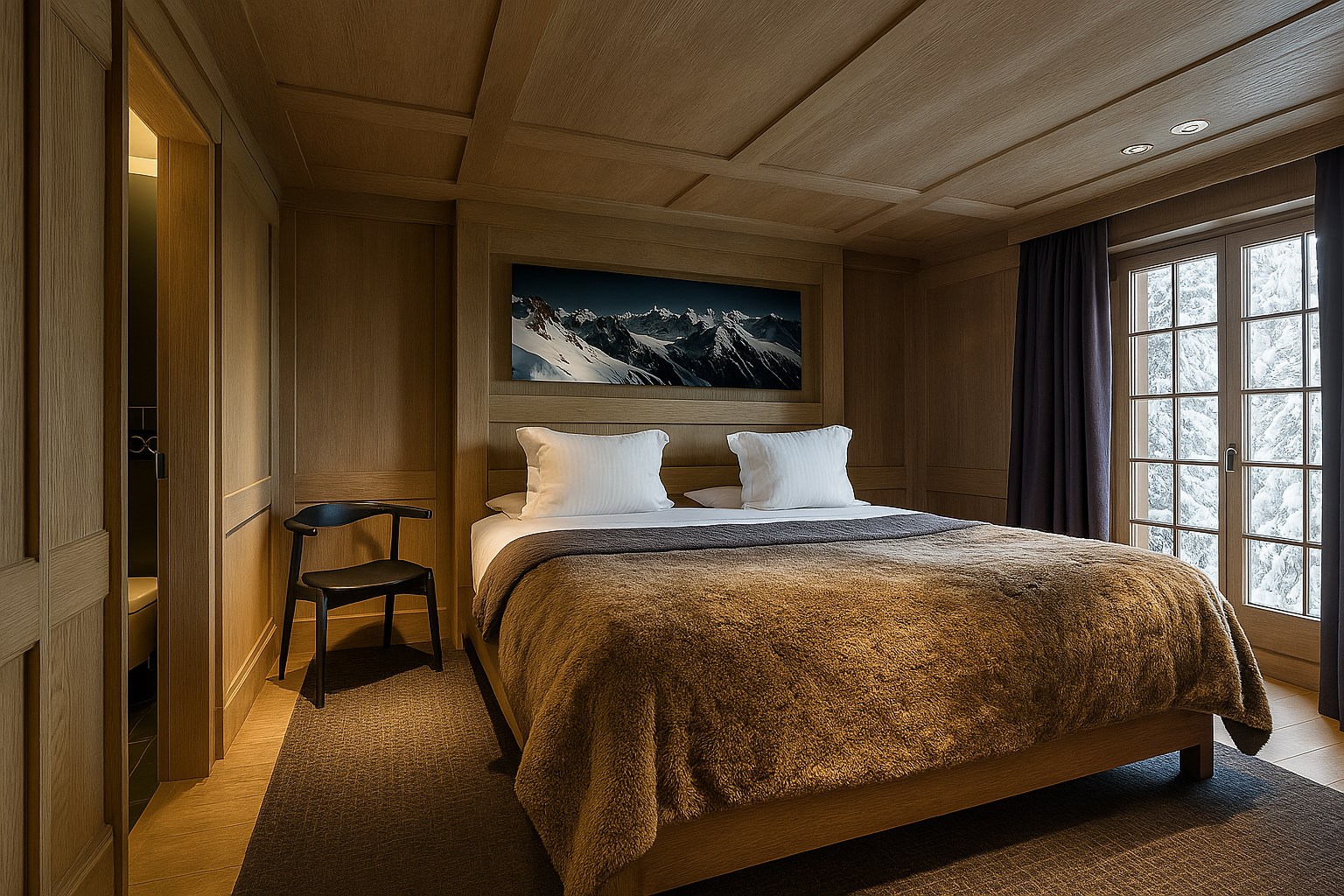 luxury apartment 6 Rooms for seasonal rent on COURCHEVEL (73120)