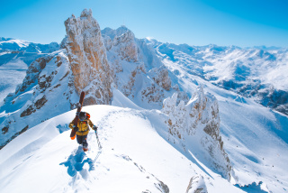 Le ski hors-piste à Courchevel